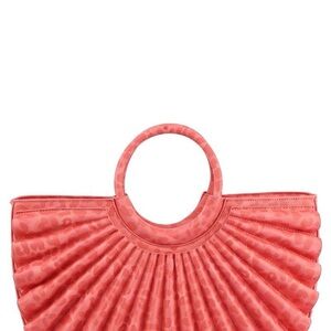 Elegant Coral Handbag